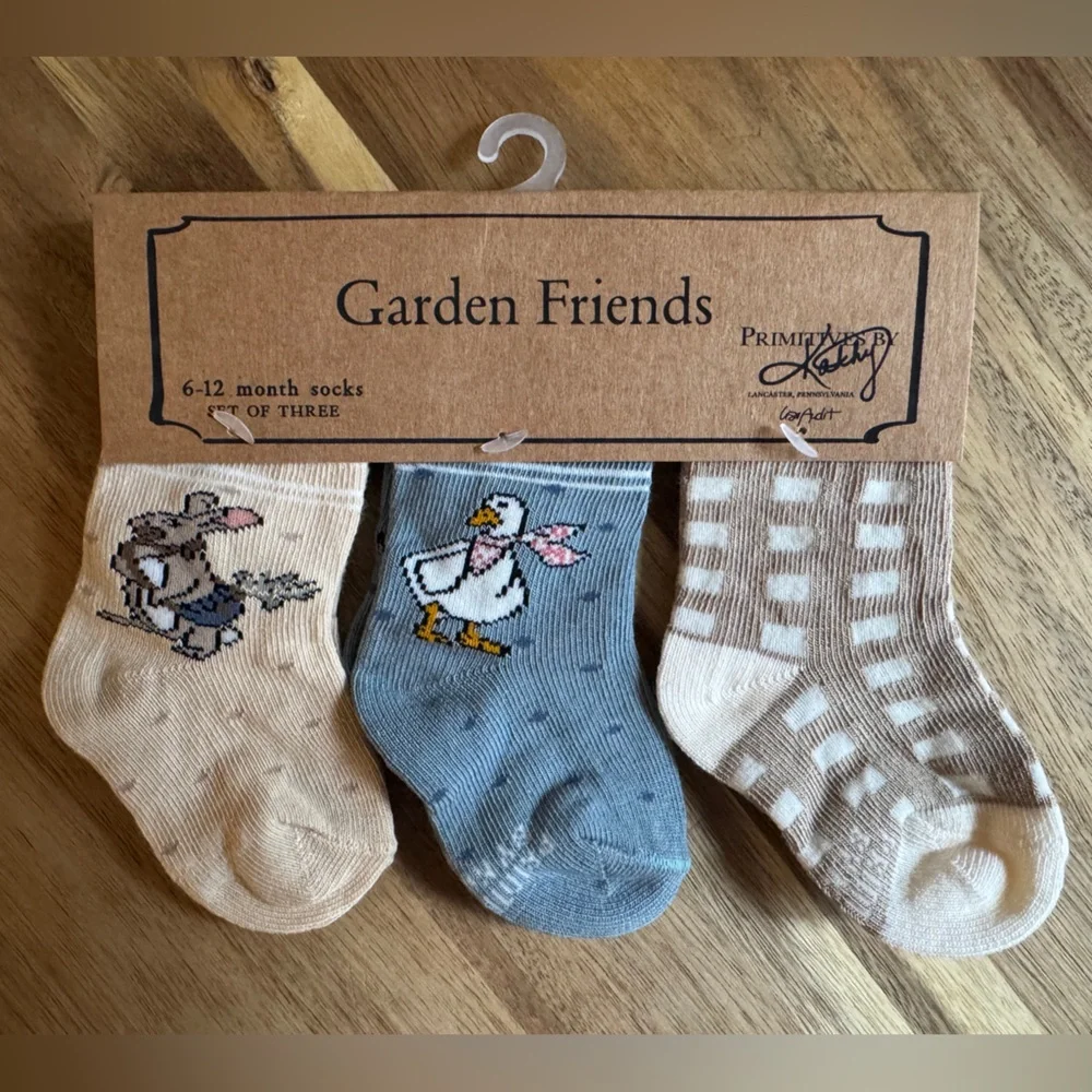 Garden Friends Baby Sock Set
